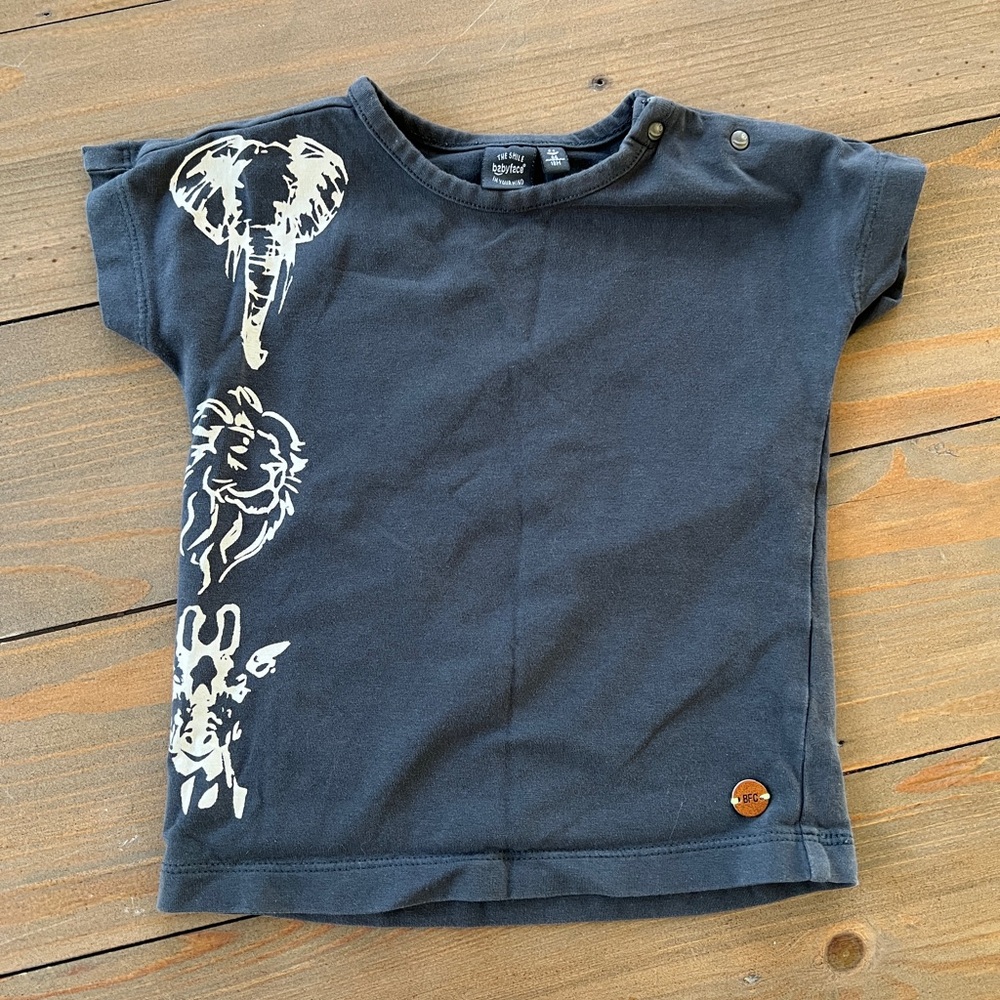 Babyface Top with Safari Print